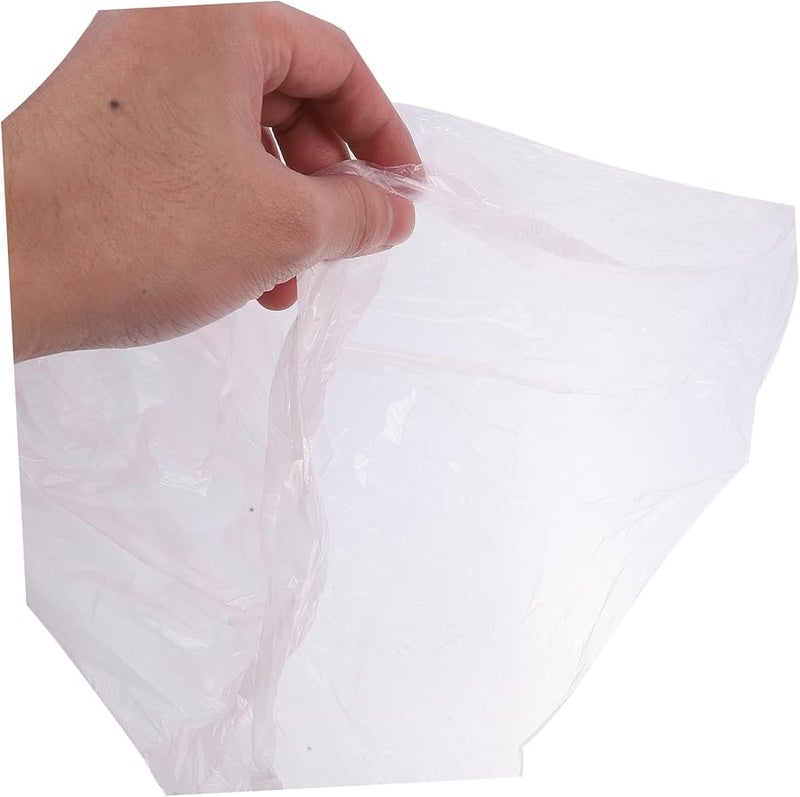 جليافي أكياس قمامة ثقيلة وردية 5 لفات 50 × 45 سم مقاومة للتسرب للمنزل وحمام التخزين - Image 4